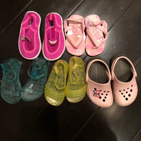 Other - Baby girls size 5 summer shoe bundle
